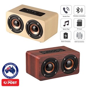 retro wooden speaker