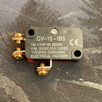 Snap Switch SPDT with Screw Terminals 15Amp, pack of 10 switches