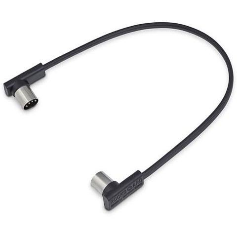 MIDI-Kabel RockBoard Flat MIDI Cable 30 cm Black MIDI Kabel Midikabel NEU 1790₽