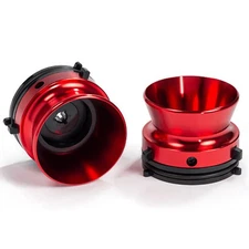 RecordingTheMasters 1/4″ NAB Adapter - Red, 2 Pieces