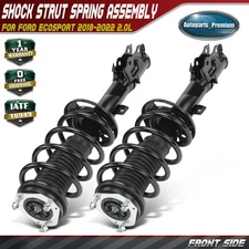 2x Front Complete Strut & Coil Spring Assembly for Ford EcoSport 2018-2022 2.0L