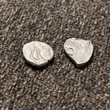 Ancient Medieval India Palas Empire Bengal (750 -1173 CE) silver Drachm