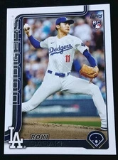 2025 Topps Series 2 #558 Roki Sasaki 🔥RC🔥 LA Dodgers