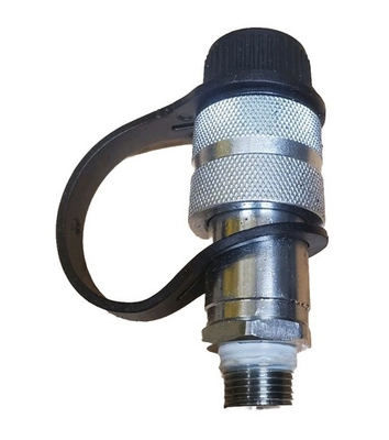 #ad Enerpac CR400 High Flow Hydraulic Coupler. Female with A Dust Cap 3 8 Male NPT $39.99