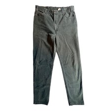 Levis 540 Relaxed Fit Jeans Mens 38x36 Charcoal Gray Cotton Denim Made in USA