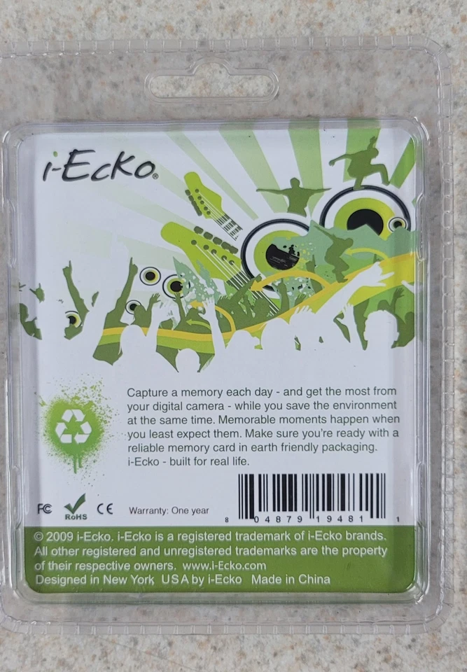 i-Ecko  4GB SD Card - New/Sealed - Image 2 of 2