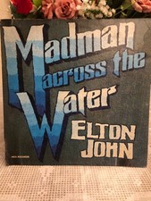 Elton John Madman Across The Water 1972 Vinyl LP MCA-3003 Tiny Dancer NM