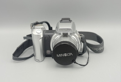 Konica Minolta Dimage Z1 3.2MP 10x Optical Zoom Digital Camera w/SD Tested