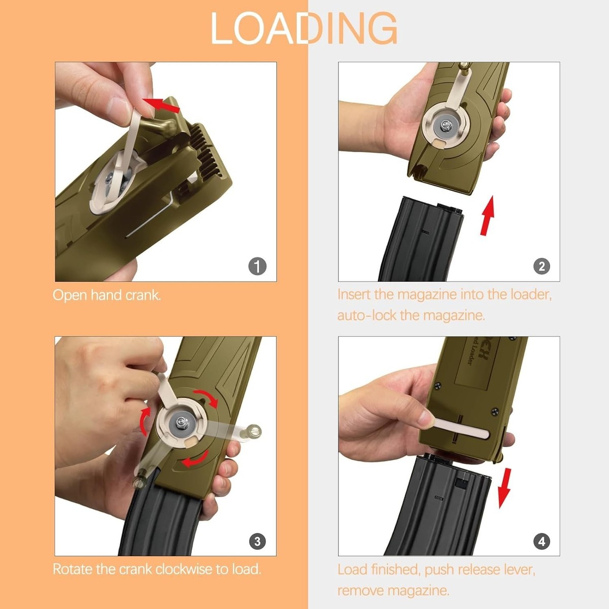 Max Reloader 1,000 Round Airsoft BB Speed Loader – Airsoft Barracks - View #6