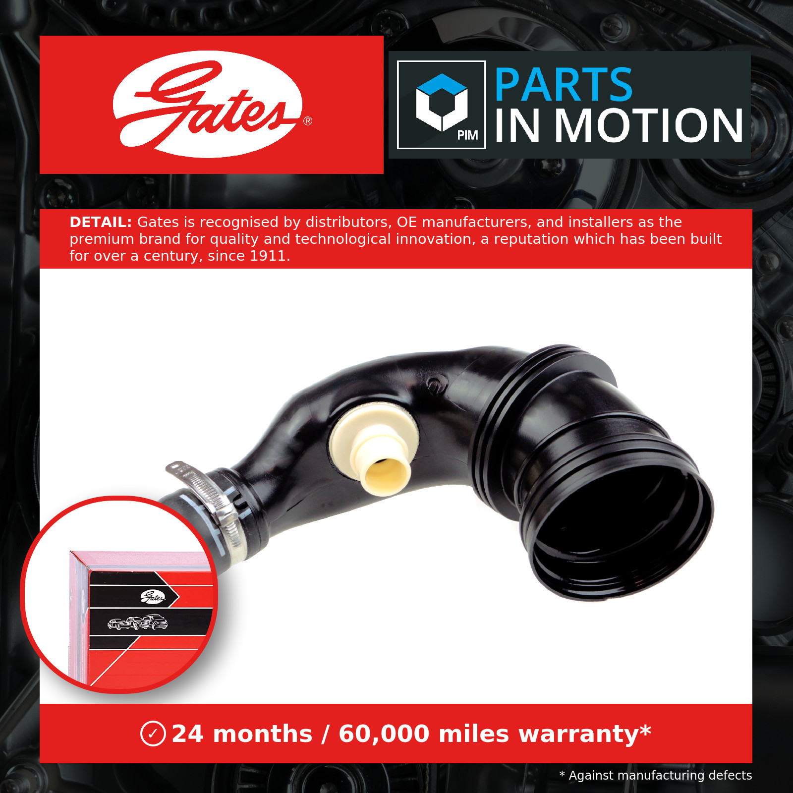 Air filter to the engine GATES ANTK1029 Hose, air supply for ALFA ROMEO,FIAT - Image 16