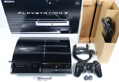 Sony PlayStation 3 PS3 CECHA00 60GB First Black Model Console