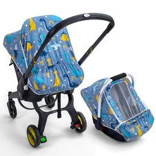 Baby Car Seat Cover, Breathable Carseat Covers Baby with Mesh Screen, Infant Car