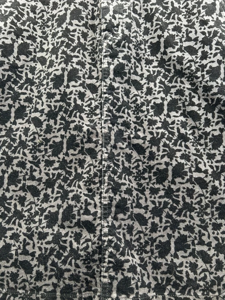 G.H. Юбка Bass Heritage ограниченный выпуск размер 8 цветочный вельвет гранж коттеджкор - Изображение 4 из 4