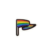 Rainbow Flag Enamel Pride Pin HDQTRS NYC