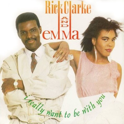 Rick Clarke And Emma - I Really Want To Be With You - 7'' Vinyl - (AAUY) EX/EX