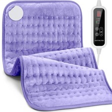 Heating Pad for Back Pain Relief - 24"x12" Electric Heat Pad,6 Heat Settings ...