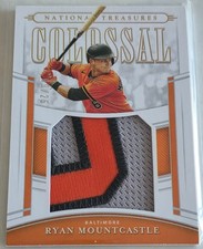 RYAN MOUNTCASTLE 2020 National Treasures Colossal Materials Holo Gold /25 #CM-RM