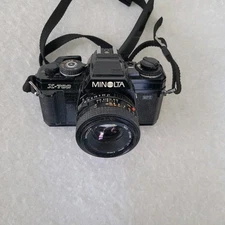 Minolta X-700 35mm Film SLR Camera with Minolta MD 50mm Lens, Original Neck Loop