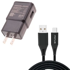 For Motorla Razr/Ultra/Plus - Fast Home Charger Type-C 10ft USB Cable Quick