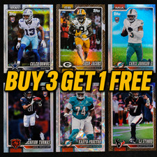 2026 Topps Flagship Football Parallels You Pick & Complete Your Set