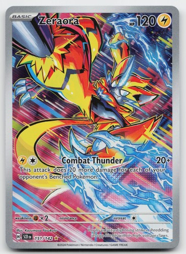 Zeraora Stellar Crown 151/142 Illustration Rare EN NM