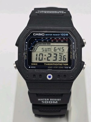 Vintage ( 1983) CASIO THERMOMETER 515 TS-1200 Men Watch 100m Japan
