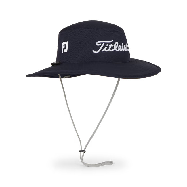 Titleist Tour Aussie Bucket Hat- Navy/White