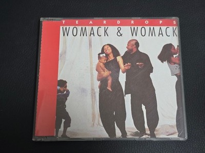 Womack & Womack   Teardrops (1988, Island Records, 661 542) CD Single   Original