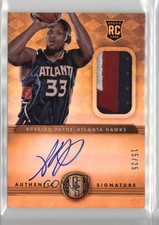 2014 Panini Gold Standard Rookie Jersey Prime 15/25 Adreian Payne #226 Auto 1rh0