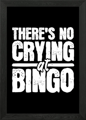 Bingo Bingo Spieler Gerahmtes Wandbild Poster Leinwanddruck Bild