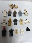 star wars lego minifigs lot of 15 pieces none are complete
