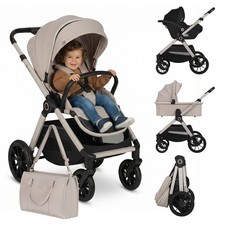 3-in-1-Kinderwagen Babywanne Buggy Babyschale  ab Geburt bis 4 Jahren All-Terrai