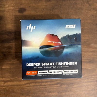 Deeper Start Smart Wi-Fi Fish Finder - Black/Orange (DP2H10S10)
