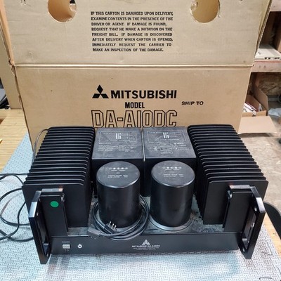 Mitsubishi Dual Monaural Construction Stereo Power Amplifier DA-A10DC