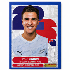 BLUE CRUMPLE PARALLEL ⚽🏆 2026 PANINI WORLD CUP STICKER | BINDON NLZ 7