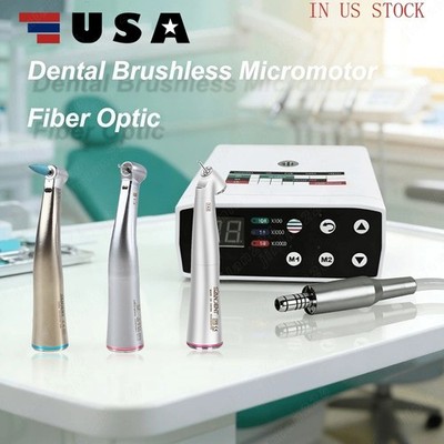 NSK Style Dental Brushless LED Electric Micro Motor 1:1/1:5 Increasing Handpiece