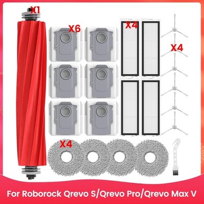 Für  Qrevo S/Qrevo Pro/Qrevo Max V, Haupt-/Seitenbürste, Hepa-, Wis3665