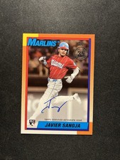 2025 Topps Series 2 - 1990 Baseball Autographs Gold /50 Javier Sanoja #90B2-JS