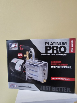 #ad Vacuum Pump JB Industries DV 285DC Platinum PRO Dual Voltage 10 CFM – New in Box $825.95
