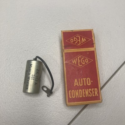 WEGO auto-condenser. ZK 313A. Made In W. Germany