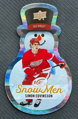 2023-24 Upper Deck Ice - Snow Men Rookies Simon Edvinsson #SM-24 (RC)