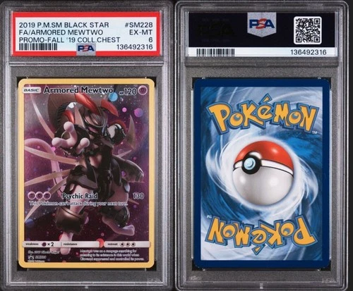 New ListingPokémon TCG Armored Mewtwo PSA 6