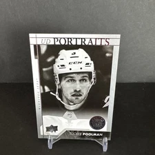2017-18 Upper Deck Portraits #P-71 Tucker Poolman NM