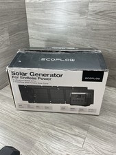 NIB EcoFlow Solar Generator RIVER 2 Pro 768Wh 110W Solar Panel