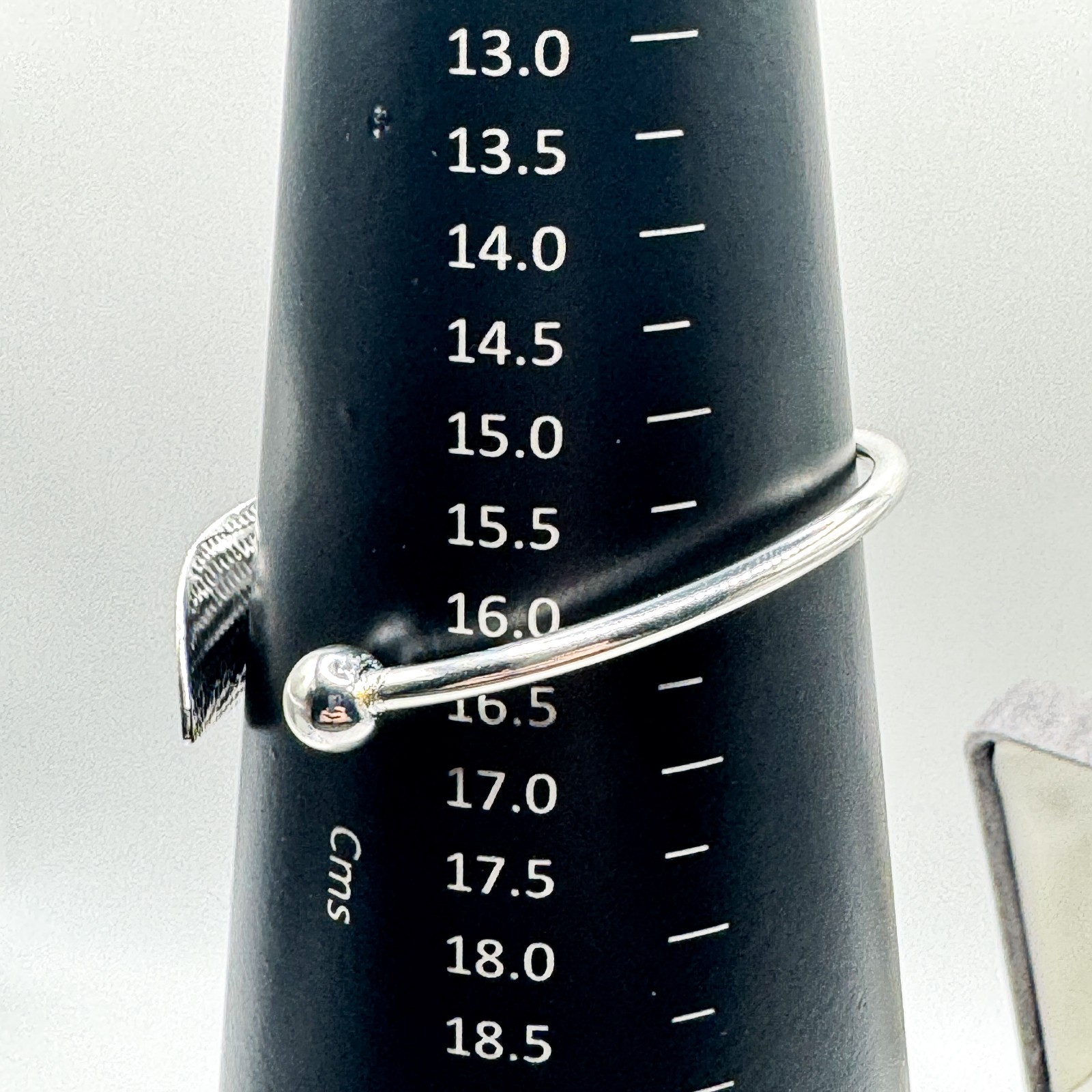 925 Sterling Silver Solid Torque Style Cuff Bangl… - image 8