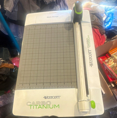 Westcott CarboTitanium Manual Rotary Trimmer Paper Trimmer Cutter