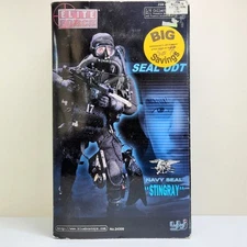 bbi ELITE FORCE Navy Seal UDT "Stingray" #24309 1/6 Poseable Figure PACKAGE WEAR
