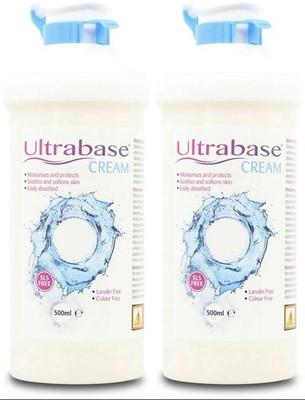 Ultrabase Emollient Cream 500g, 2er Pack