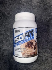 Nutrex ISOFIT Chocolate Shake Protein 2.2lb 30 Servings Exp 4/26