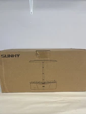 SUNHY Hydroponics Growing System 12 Pods Starter Kit with LED Grow Light White